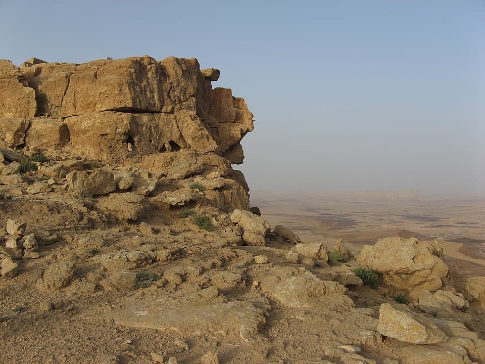 מכתש רמון — תצפית אל המכתש האירוזי הגדול בעולם